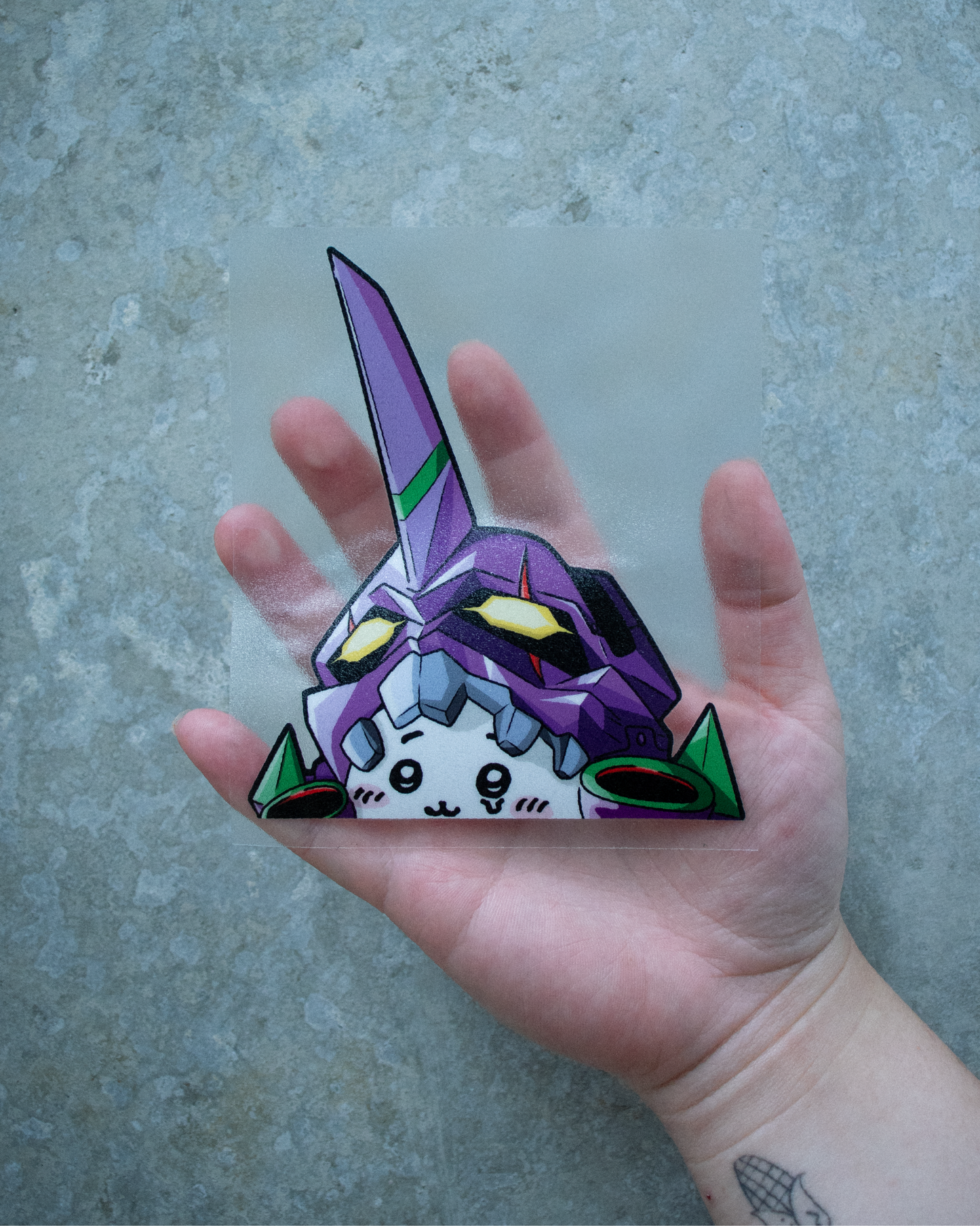 CHIIKAWA x EVA-01