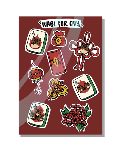 CNY STICKER SHEET